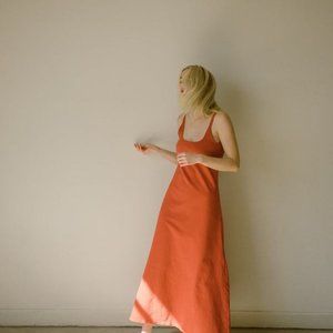 James Street Co Joan Dress in Coral S Never Worn